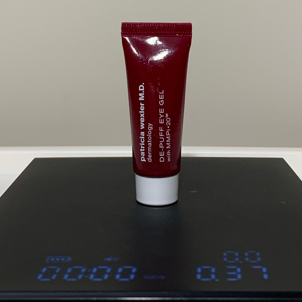 Patricia Wexler M.D. Instant De-Puff Eye Gel 0.25 Fl Oz Travel Size New VHTF